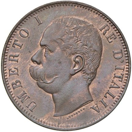 Caruso Collection - Umberto I (1878-1900) 10 Cente