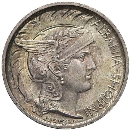 Monedas extranjeras - ALBANIA Amet Zogu (1925-1939
