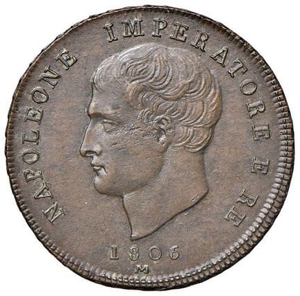 Italian Mints - MILANO Napoleone I (1805-1814) 2 C