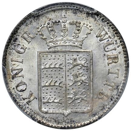 Foreign coins - GERMANIA Württemberg Guglielmo I (