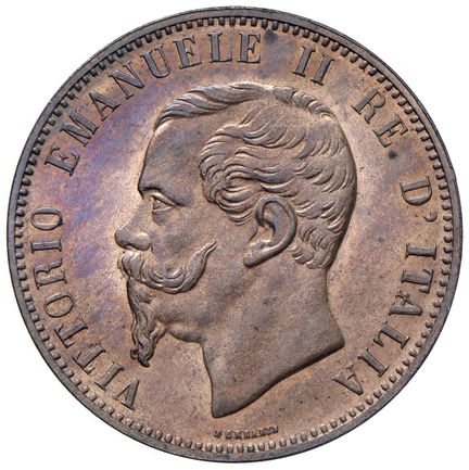 萨沃伊-维克多-埃马努埃尔二世（1861-1878） 10 分 1866 年 H - Nomisma