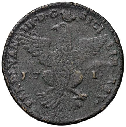 莱奥·文森佐收藏  - 巴勒莫 费迪南多三世·波旁（1759-1816） 10格拉尼 1804年 -