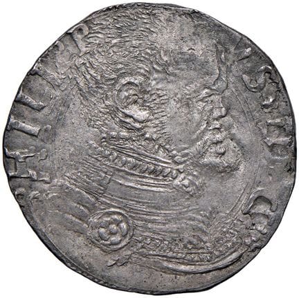 莱奥·文森佐收藏  - 梅西纳 菲利普二世·哈布斯堡（1556-1598） 1562年4塔里 - M