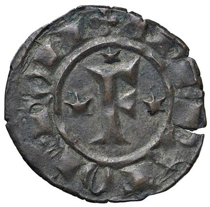 莱奥·文森佐收藏  - 布林迪西 腓特烈二世（斯瓦比亚）（1197-1250）银币 - MIR 30