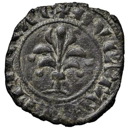 莱奥·文森佐收藏  - 梅西纳 卡洛一世·安茹（1266-1282） 2第纳里币——MIR版缺CU（