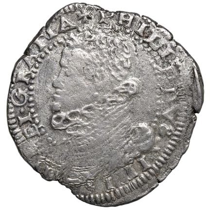 莱奥·文森佐收藏  - 梅西纳 菲利普三世·哈布斯堡（1598-1621） 1611年半斯库多币 -