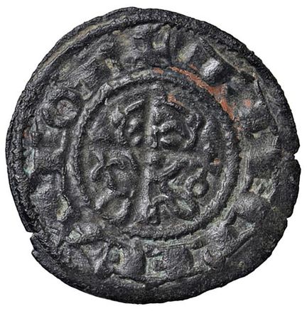 莱奥·文森佐收藏  - 梅西纳 腓特烈二世（斯威比亚）（1197-1250）第纳罗 - MIR 10