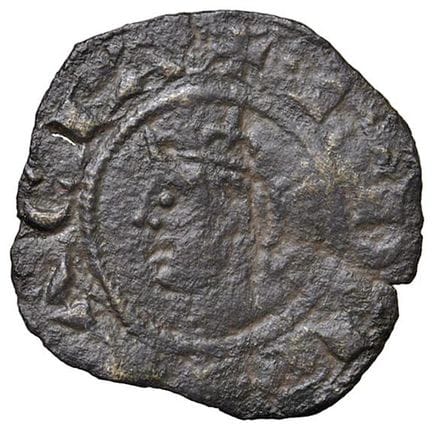 莱奥·文森佐收藏  - 梅西纳 卡洛一世·安茹（1266-1282） 德纳罗银币 - MIR 169