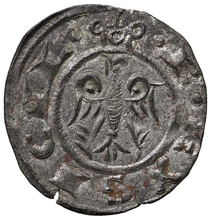 莱奥·文森佐收藏  - 梅西纳 腓特烈二世（斯威比亚）（1197-1250）银币 - MIR 89 