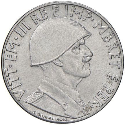 萨伏伊 - *维托里奥·埃马努埃莱三世 阿尔巴尼亚 (1900-1946) 0.20 列克 1939
