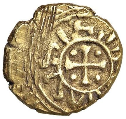 莱奥·文森佐收藏  - 梅西纳 腓特烈二世（斯威比亚）（1197-1250）塔里多币 - MIR 6