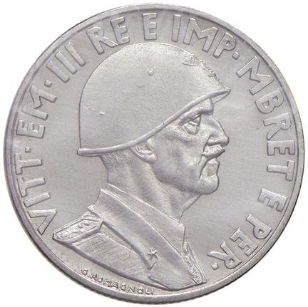萨伏伊王朝 - *维托里奥·埃马努埃莱三世 阿尔巴尼亚（1900-1943） 1939年莱克币 第十