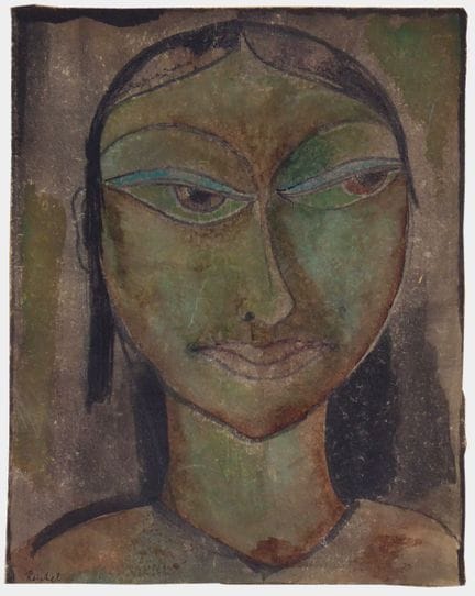 Hans Reichel – Portrait of a Woman 
Portrait of a 