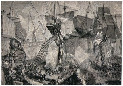 Jiri Kolar – Barcos 
Barcos

Papel arrugado (Crumb