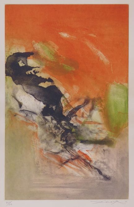 Zao Wou-Ki – Untitled (Rivière 220) 
Untitled (Riv