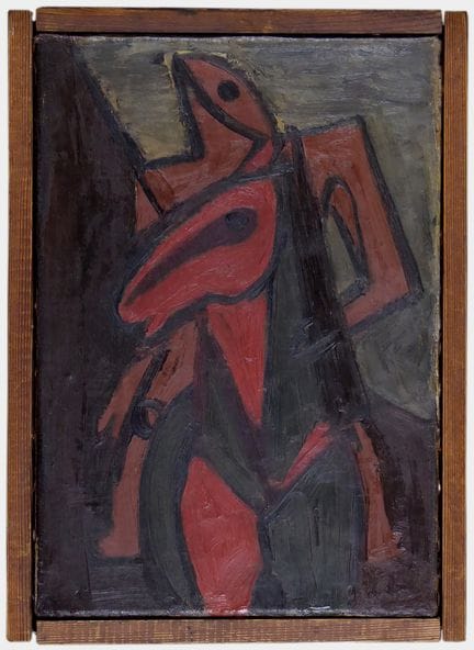 Ernst Wilhelm Nay – Portrait of a Rider 
Portrait 
