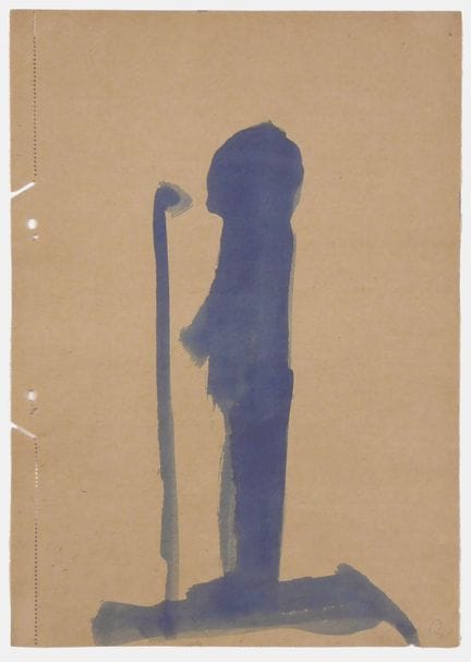 A. R. Penck – Untitled 
Untitled

Watercolor on pa