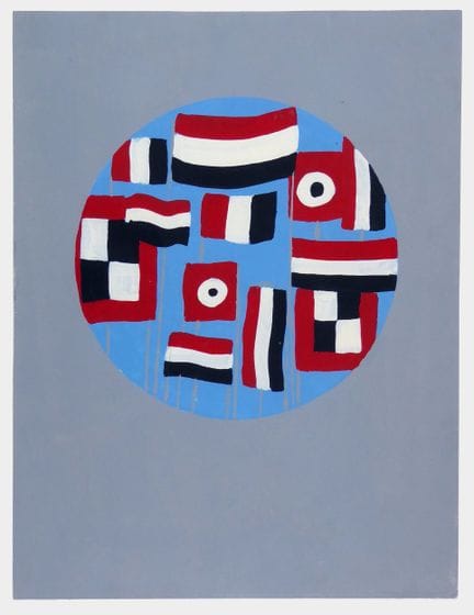 Matt Mullican – Untitled 
Untitled

Gouache on car