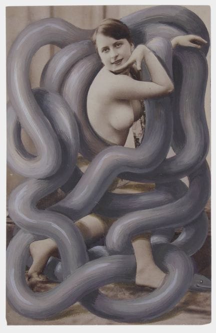 Ruth Marten – Embrace 
Embrace

Tempera over photo