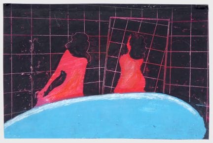 David Weiss – Untitled (Two Women by the Pool) 
Un