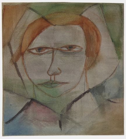 Hans Reichel – Portrait of a Woman 
Portrait of a 