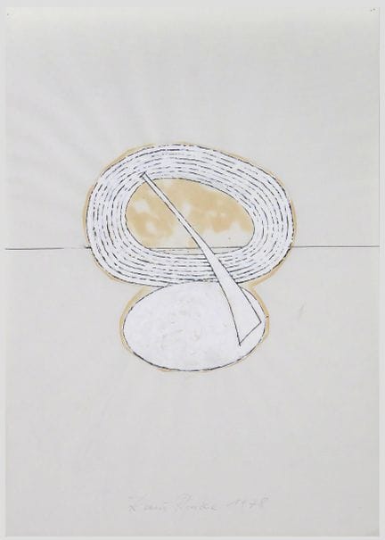 Klaus Rinke – Untitled 
Untitled

White paint and 