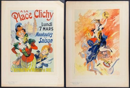 « Les Maîtres de l'Affiche » par Chéreat - 5 litho