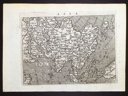 Maginis „Ptolemäus“, erschienen 1597 – Karte von A