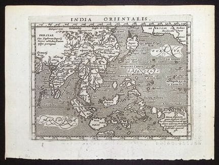 Maginis „Ptolemäus“, erschienen 1597 – Karte von O