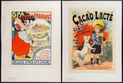 Maitres Affiches - 4 litografie di manifesti


Des