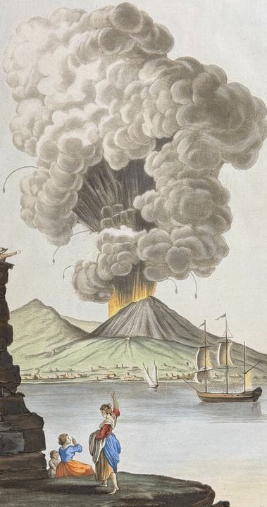 Hamilton &amp; Fabris - Eruzione del Vesuvio, lune
