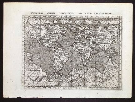 Il "Ptolemaio" di Magini, edito nel 1597 - Mappa d