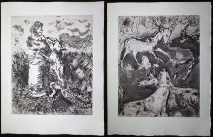 夏加尔与方丹——一组寓言蚀刻版画


作品描述：


本拍品包含：

《狐狸与半身像》[Le Ren