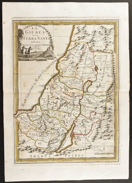 Cassini - Map of the Holy Land


Description of th