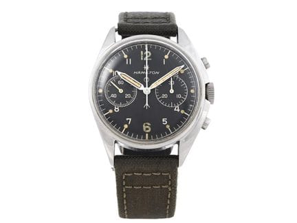 HAMILTON, "6BB", cal Valjoux 7733, Case no. 139531