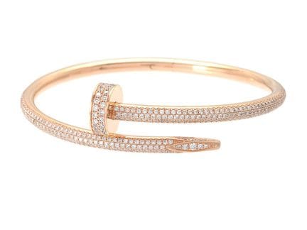 CARTIER, Armband „Juste un Clou“, 18 Karat Roségol