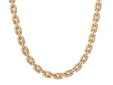 CARTIER, collar, Gentiane, oro de 18 quilates, núm