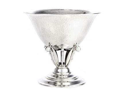 GEORG JENSEN, Schale, Nr. 17A, Sterlingsilber, glo