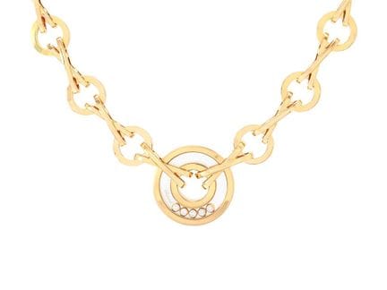 CHOPARD, collar, Happy Diamonds, oro de 18 quilate