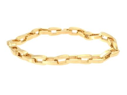 GEORG JENSEN, Armband, „Lobster“, 18-karätiges Gol