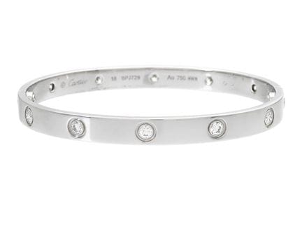 CARTIER, „Love“-Armband, klassisches Modell, 18 Ka