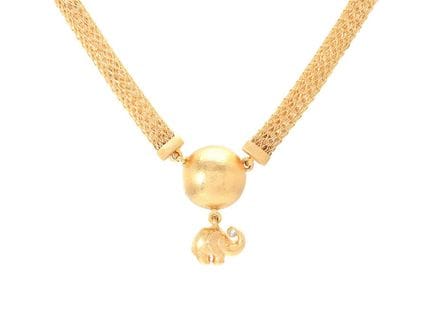 OLE LYNGGAARD, collar, oro de 18 quilates, cierre 
