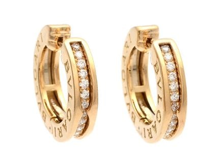 BVLGARI, boucles d'oreilles, B.zero1, or 18 carats