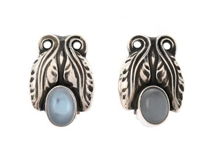 GEORG JENSEN, Ohrringe, Nr. 108, „Moonlight Blosso