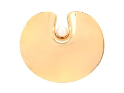 GEORG JENSEN, Brosche, Nr. 1351, „Water Lily“, 18-