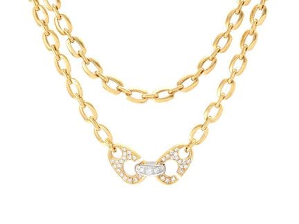 A. TILLANDER, collar, oro de 18 quilates/oro blanc