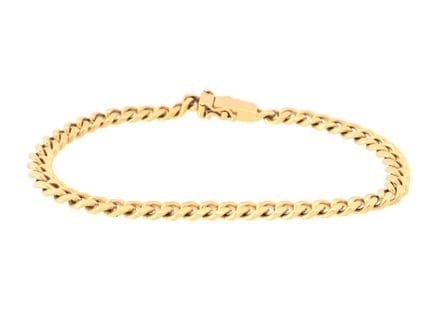 ARMBAND, 18-karätiges Gold, Panzerglied, Balestra,