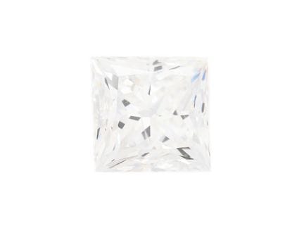 DIAMANTE, talla princesa, 1,00 ct, aprox. W(H)/VS2