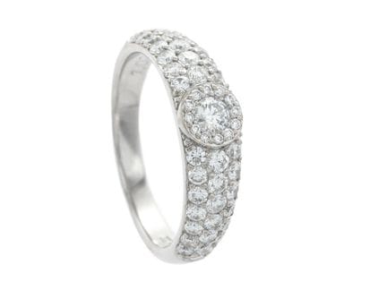 STRÖMDAHLS, Ring, 18 Karat Weißgold, Diamanten im 