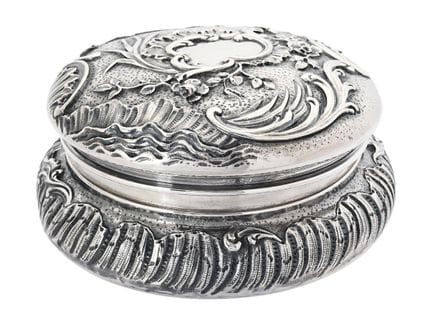 JEAN-FRANÇOIS VEYRAT, coffret, argent massif, inté